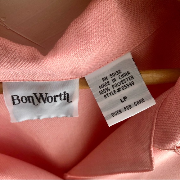 VINTAGE Pink Blouse - Picture 4 of 5